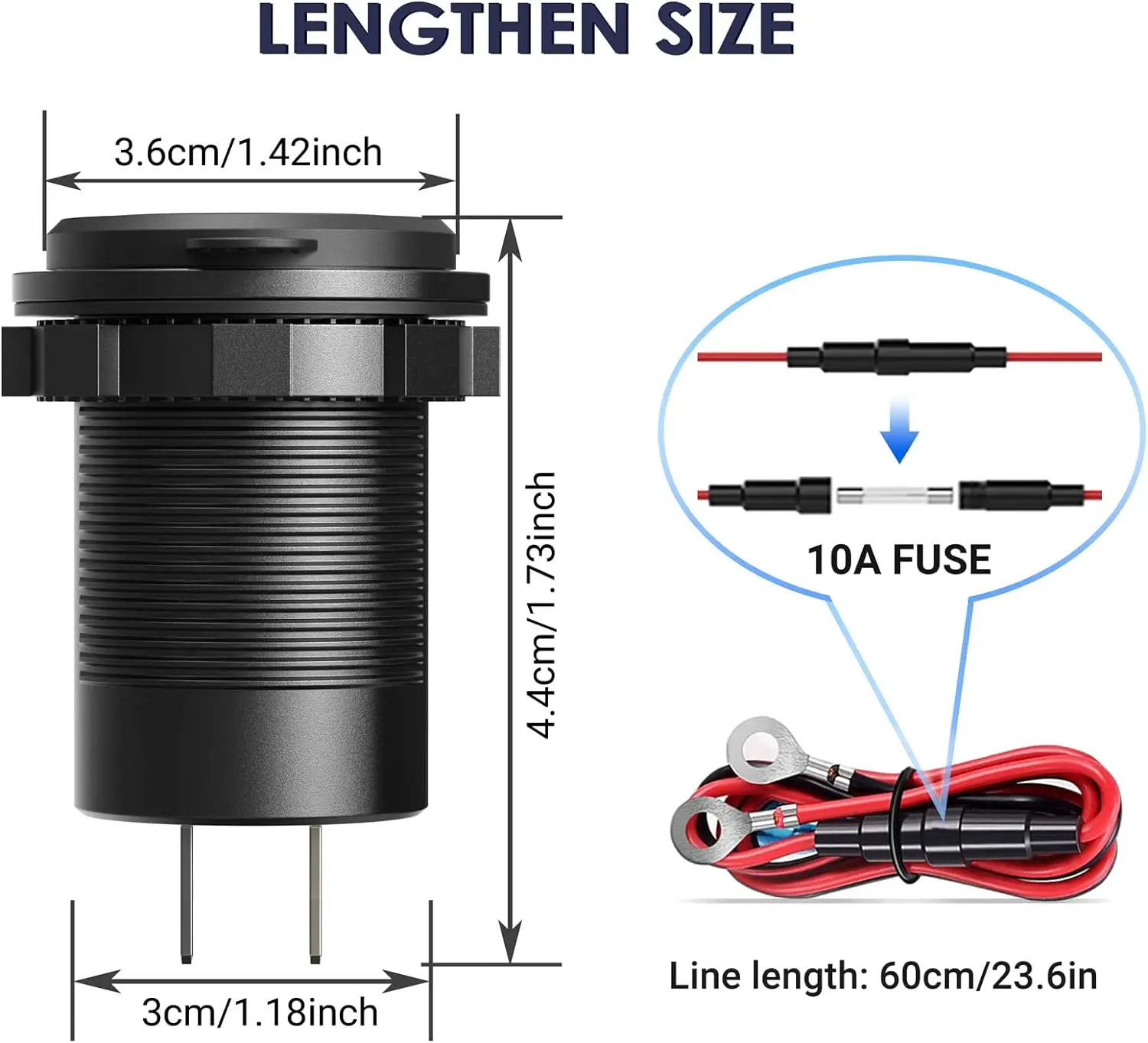     ġ  , 12V USB ܼƮ, 56W, 12V USB C, 20W PD USB-C,  18W, QC3.0,  USB Ʈ, RV 12V 