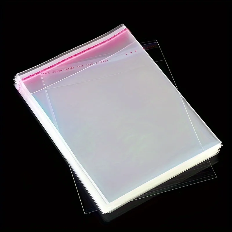 1000 stücke selbst klebende transparente Zellophan beutel, opp Geschenkt üten für Süßigkeiten, Kekse, Snacks, Schmuck, Haars pangen, Aufbewahrung taschen – Detail 2