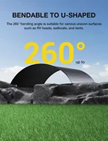 nouveau! Centrale électrique de balcon 960 W avec panneaux solaires flexibles 4 x 240 W, efficacité de conversion solaire 18 % 6