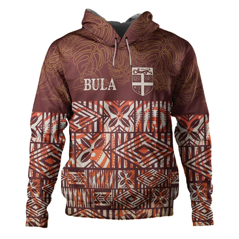 thumbnail image 1 of Sudadera con capucha con estampado polinesio estilo tapa de la Independencia de Fiji en 3D de 1970 para hombres y niños, moda urbana, camisetas Y2K, sudadera con capucha, 1 of 5