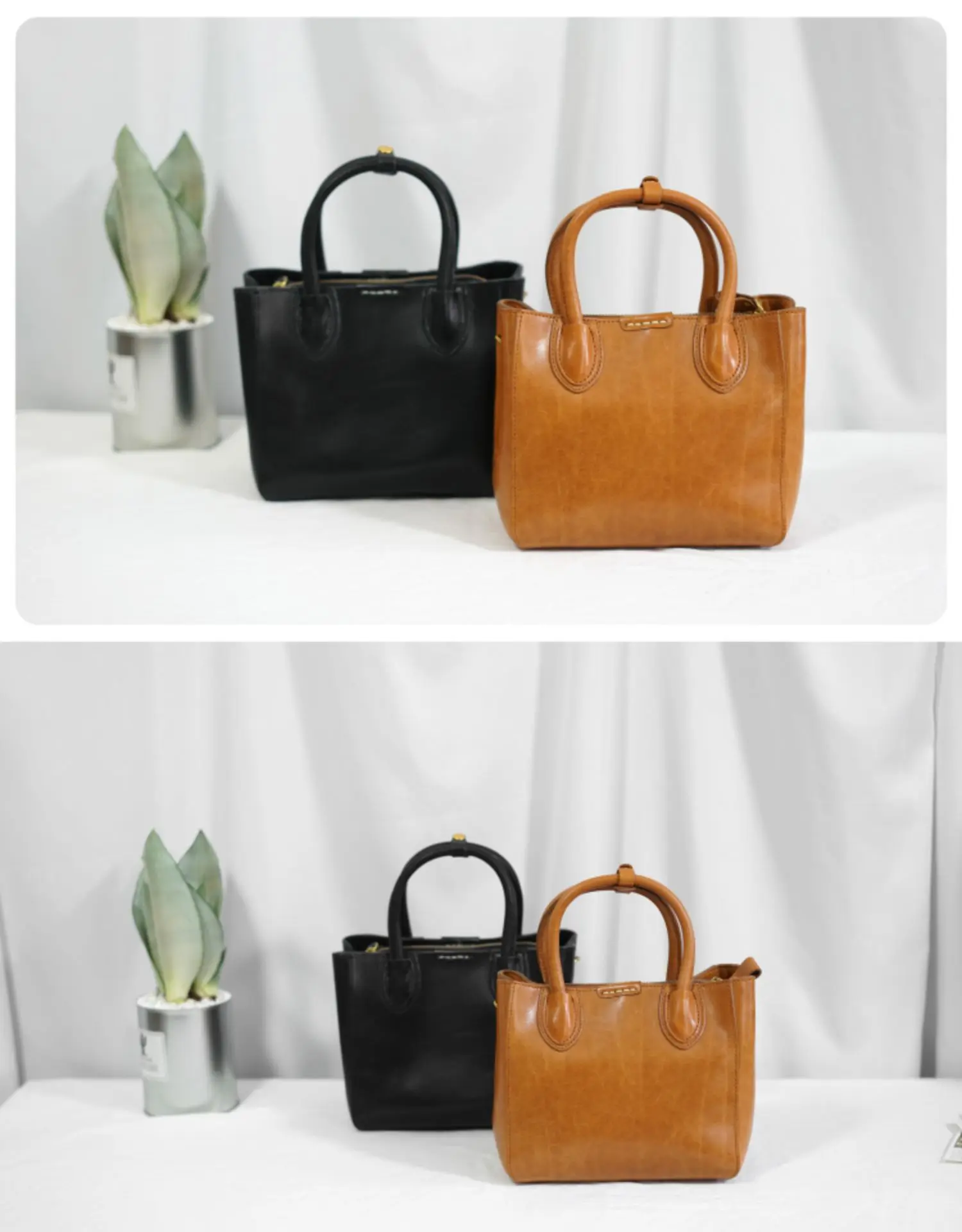 Organisatoren Designer handgemachte erste Schicht Rindsleder Damen kleine Handtaschen Casual Party Luxus echtes Leder weibliche Umhängetaschen – Detail 2