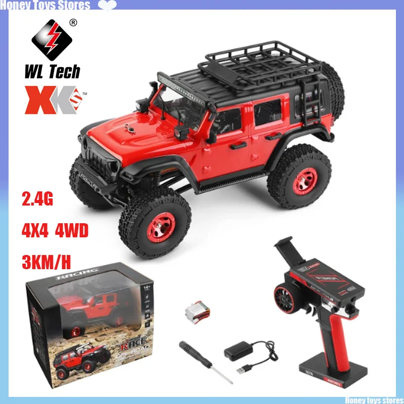 

WLtoys 2428 2,4G 1/24 RC полноприводный Электрический гусеничный 130 углеродный щеточный двигатель 4x4 внедорожный автомобиль с дистанционным управлением игрушки для мальчиков рождественские подарки