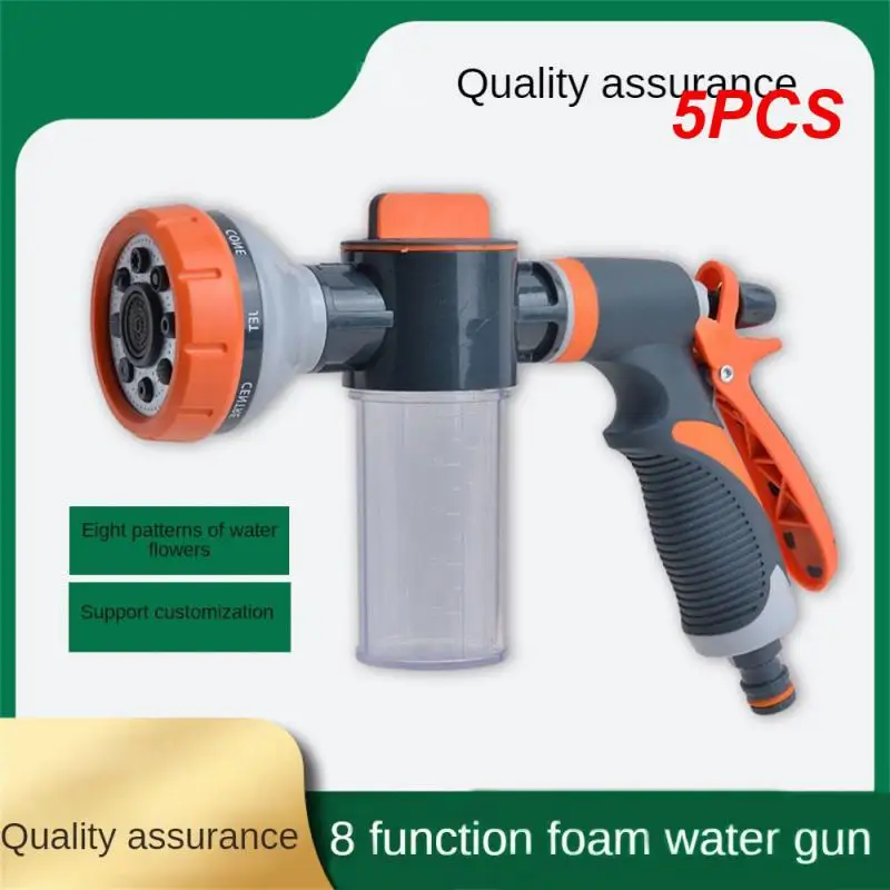 

5PCS Hot Sale Foam Lance WaterHigh Pressure Nozzle Jet Garden Car Water Washer Sprayer With Foam Pot Cleaning Car Wash