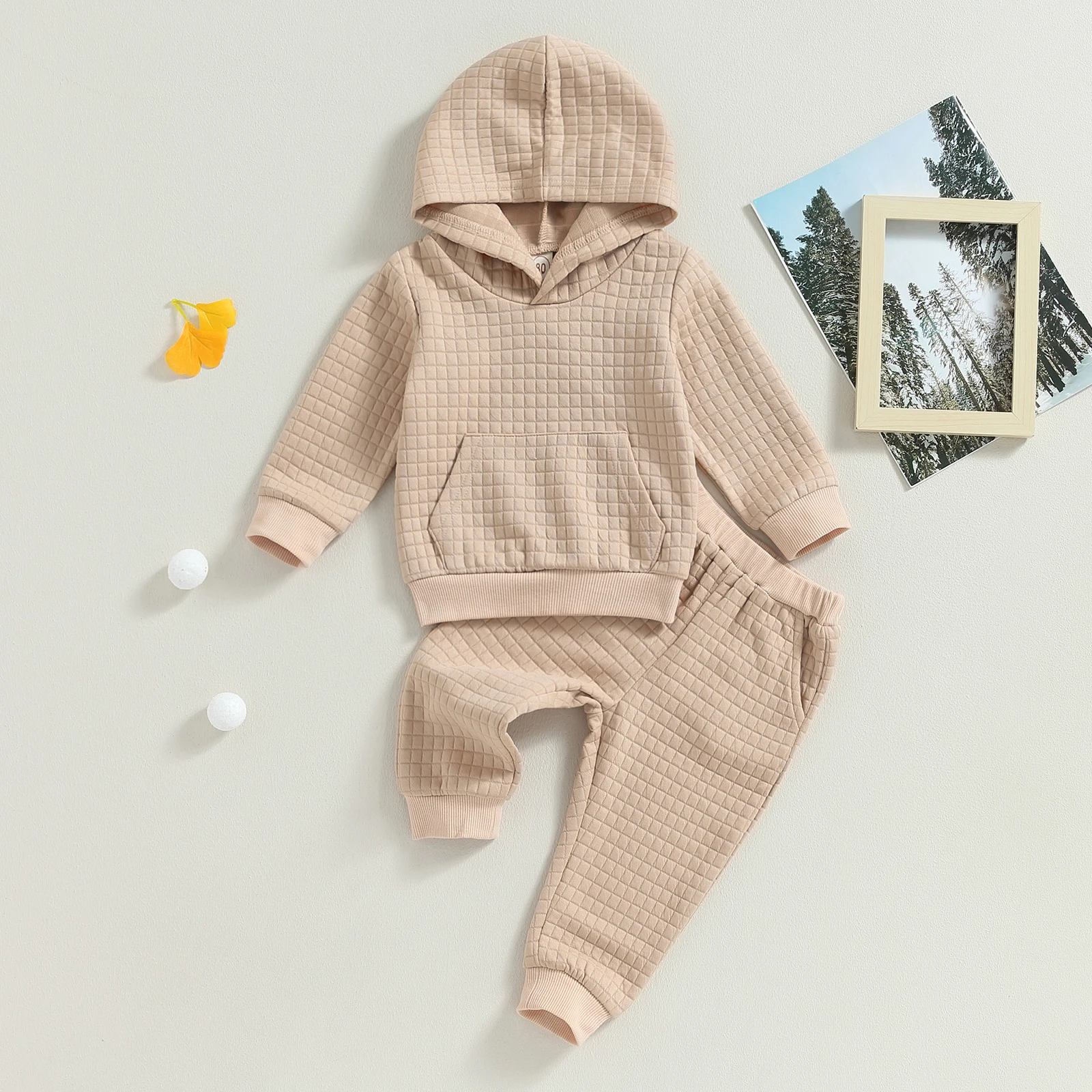 ma&baby 6M-5Y Toddler Children Kid Baby Boy Girl Clothes Sets Spring Fall Outfit Solid Color Long Sleeve Tops Pants 828SALE 15-5