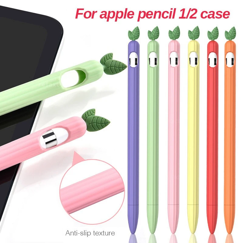 Cute Radish Soft Silicone Pen Cover For Apple Pencil 2nd Generation