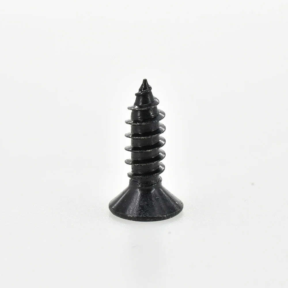 M1 M2 M3 M4 M5 Black Phillips Self Tapping Screw Cross Conuntersunk Flat Head Carbon Steel Electronic Drywall Screws Woodworking self tapping screw