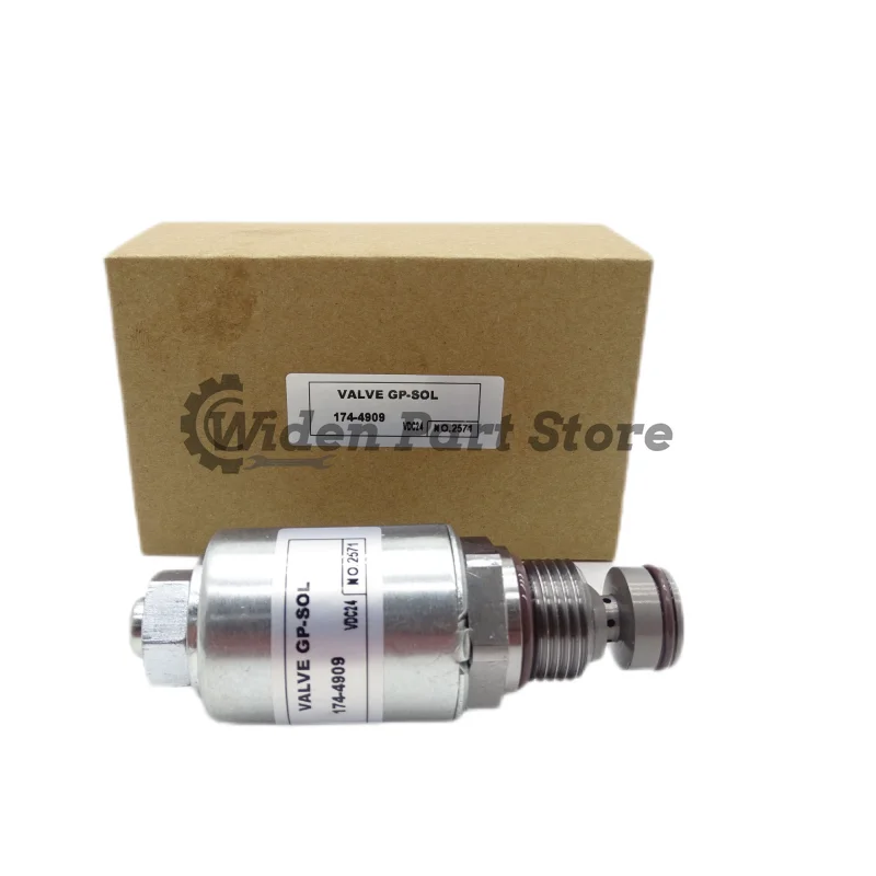 

Электромагнитный клапан 1744909 174-4909 24 В для двигателя Caterpillar CAT 3116 3176C 3306 3406E 3412D 3508B C9 C15