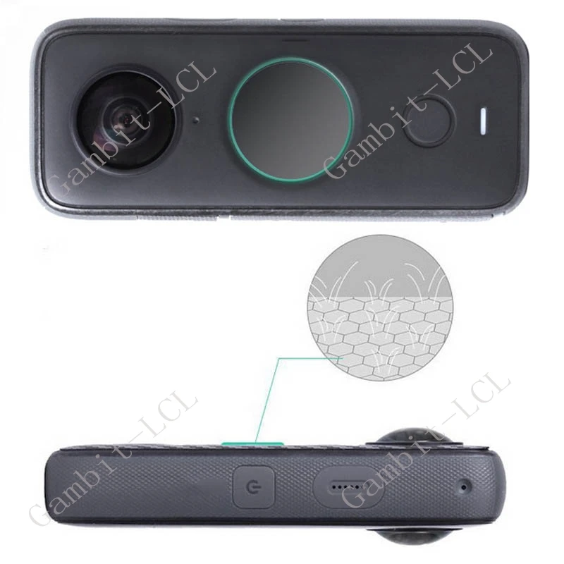 액션 카메라용 강화 유리 스크린 보호대, LCD 필름 커버, Insta360 One X2 Sport Insta 360 OneX2 Insta360OneX2, 3PCs