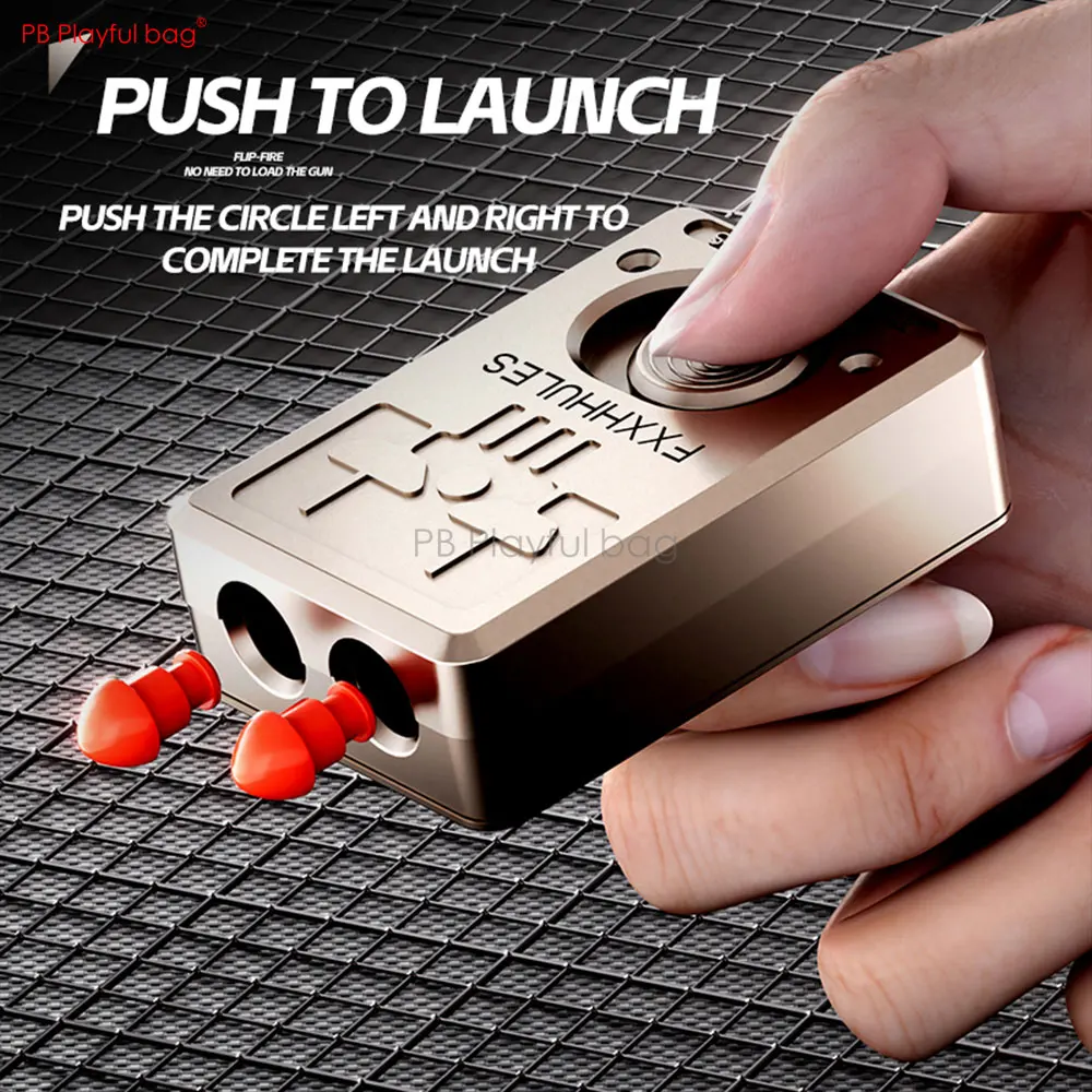 2024 Poker Fidget Slider Mini Throwing Shell Toy Gun EDC Push Card Boy Adult Decompression Toy Stress Relief Entertainment TS50 6