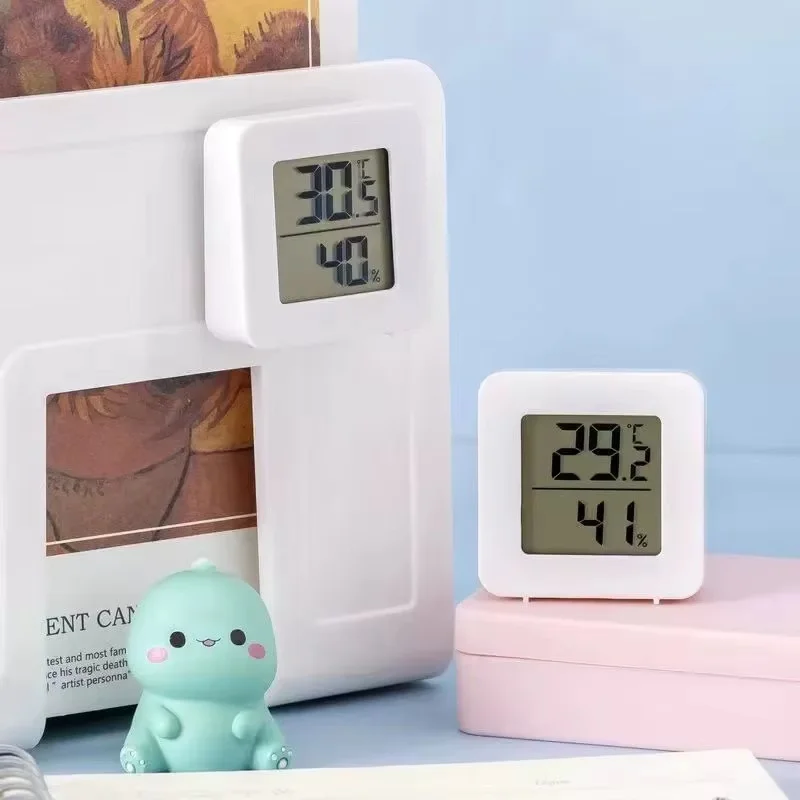 4pcs Mini Indoor Thermometer LCD Digital Temperature Room Hygrometer Gauge Sensor Humidity Meter Indoor Thermometer Temperature thermometer hygrometer digital thermometer temperature and humidity meter hygrometer thermometer