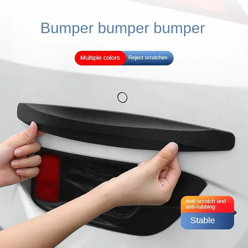 

2 Piece Universal Front Rear Bumper Corner Protector Guard Car Anti-collision Protection Decoration Strip Car Accessories New
