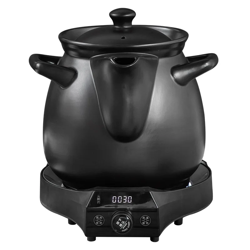 220V 6L/8L Ceramic Automatic Electric Multi Cooker Herb Medicine Decoction pot Slow Stewer 2