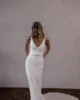 Mermaid Wedding Dresses Sexy Backless V neck Customized Formal Bride Bridal Gown Women Evening Wedding Gown vestidos de novia 4