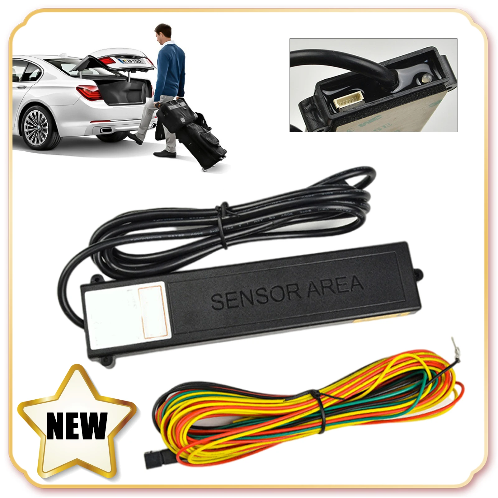 Electric Tailgate Switch Car Trunk Kick Inductive Switch Kick Radar
