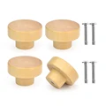 4pcs Natural Wood