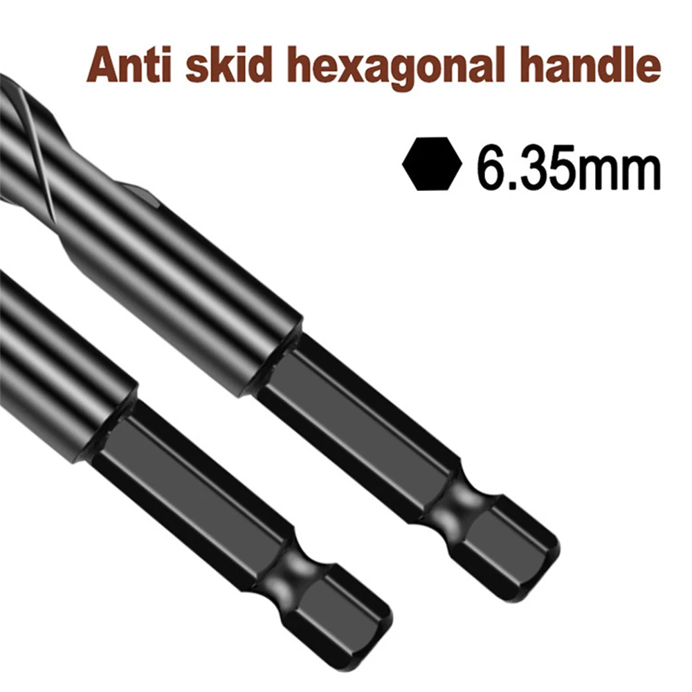 3/4/5/6/8/10/12MM Hexagonal Drill Bits Four-flute carbide drills for wood, tile, cement drilling Electric Drill Accessories