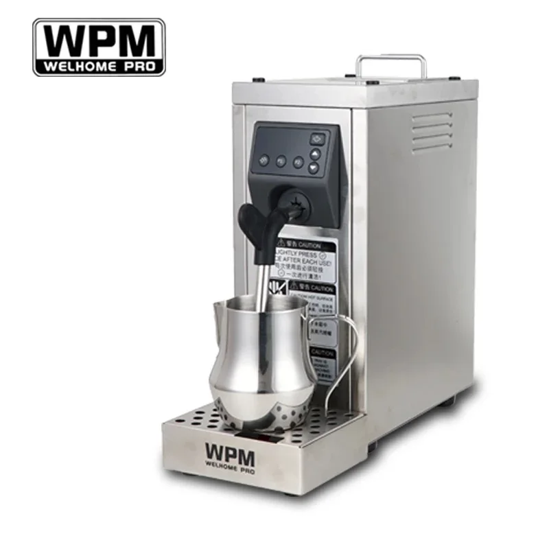 200-240VFully automatic Professional milk steamer with temperature setting/stainless steel milk frother machine WPM  WELHOME PRO 3