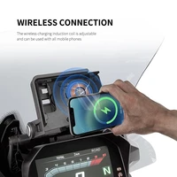 For BMW R1250GS ADV R1200GS F850GS F750GS F700GS F800GS Wireless Charger USB Navigation Mobile Phone Holder F900XR F900R S1000XR - Image 3