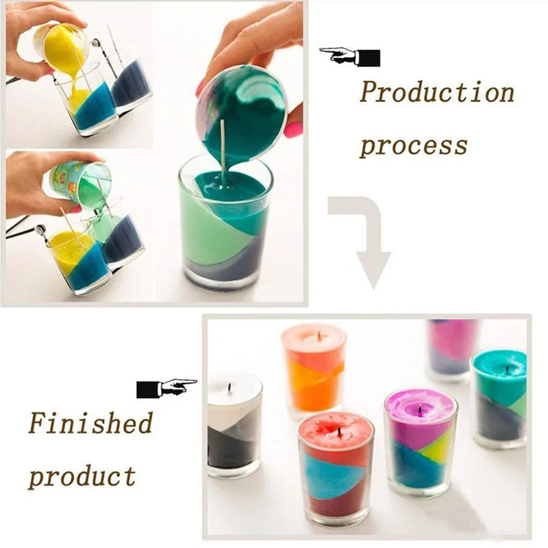 Candle Dyes Pigment Candle Dyes Kit 5g/Pack Scented Candle Making Color Pigments Handmade DIY