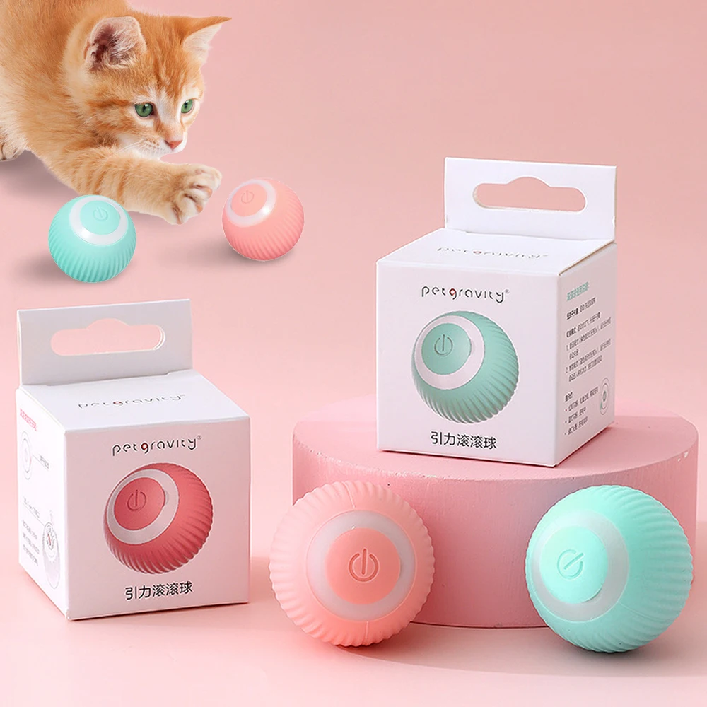 SmartCatToysAutomaticRollingBallElectricCatToysInteractiveFor