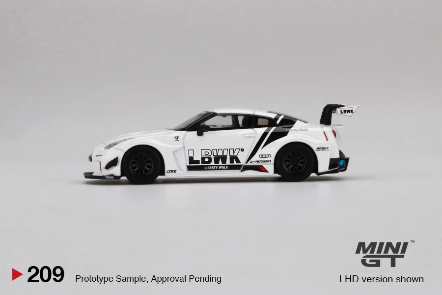 昴*様 MINI GT 191L 209L 35GT-RR レッド ホワイト L Mini GT 1:64 LB-Silhouette WORKS GT NISSAN 35GT-RR Ver.1