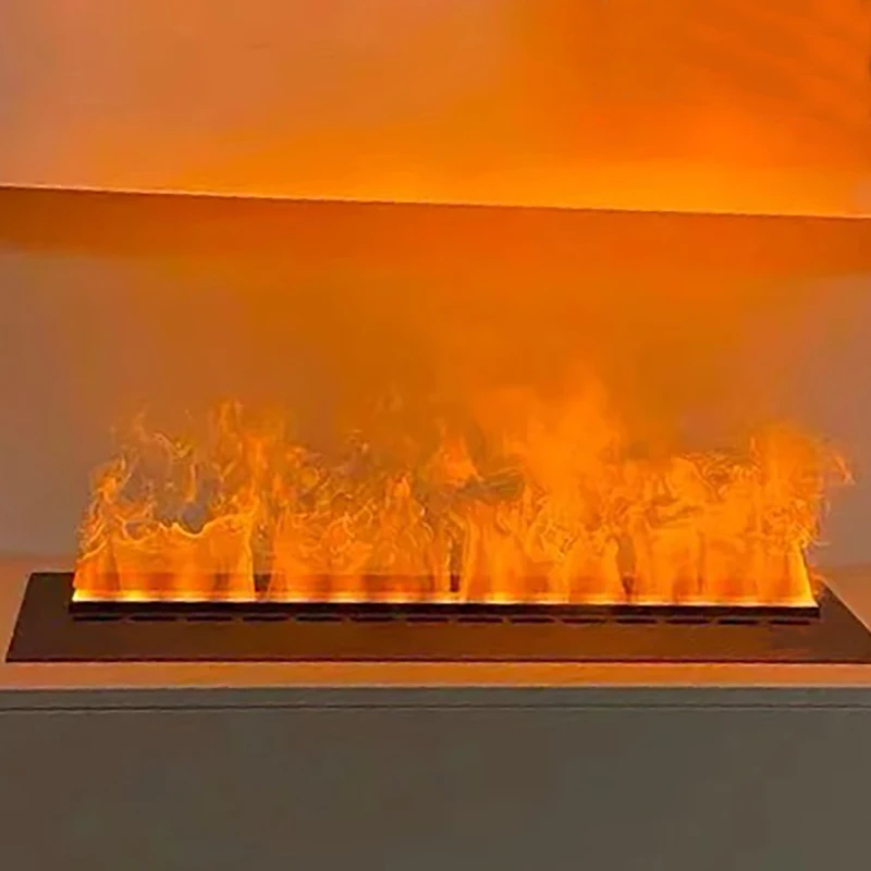 

1800cm 3D atomized fireplace Cusmotized, electric decorative chimney, smart home, colored flame, fireplace TV cabinet humidifier