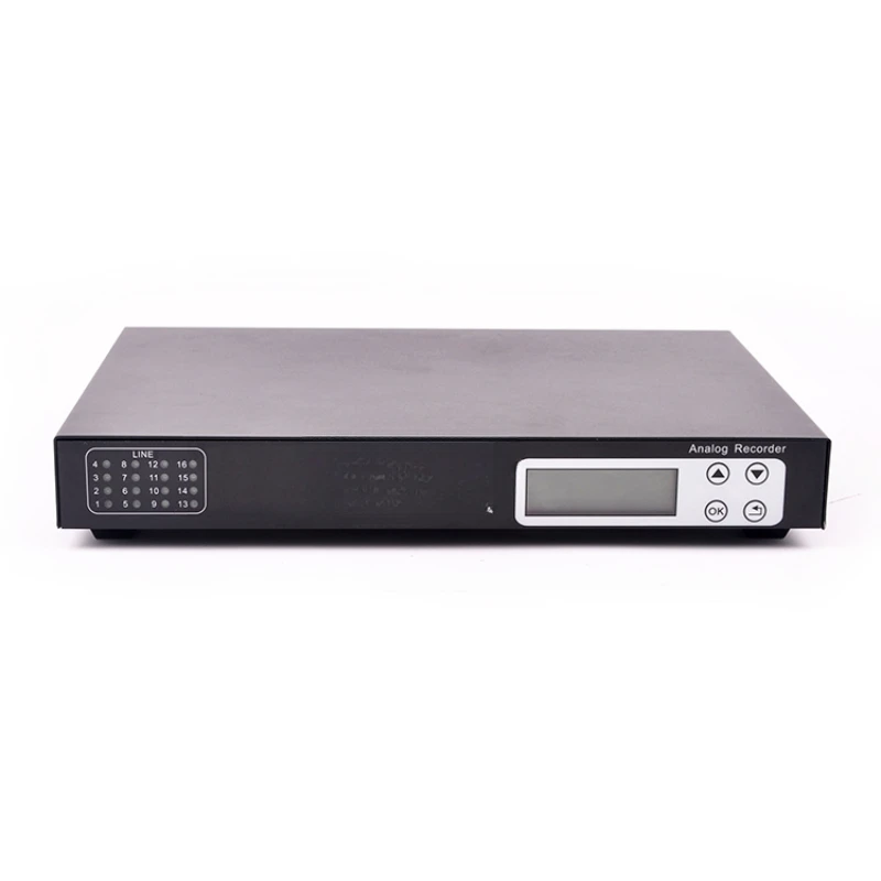 

Telephone recorder 4-way, 8-way, 16-way and 32-way telephone recording system, incoming call screen WEB login management