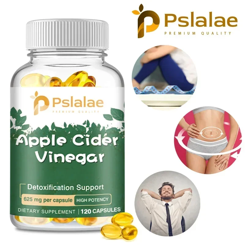 Natural Apple Cider Vinegar Capsules-To Promote Satiety, Suppress Cravings, and Boost Blood, Lipids and Glucose