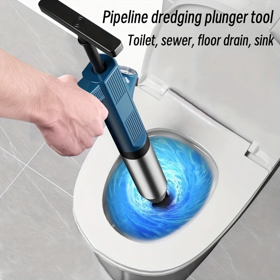 High Pressure Air Drain Blaster Pump for Clogged Pipes and Sinks