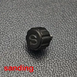 Stylish 7MM Watch Crown in Silver, Gold, and Rose Black - Premium Replacement Parts - NH35 (5 Matte)