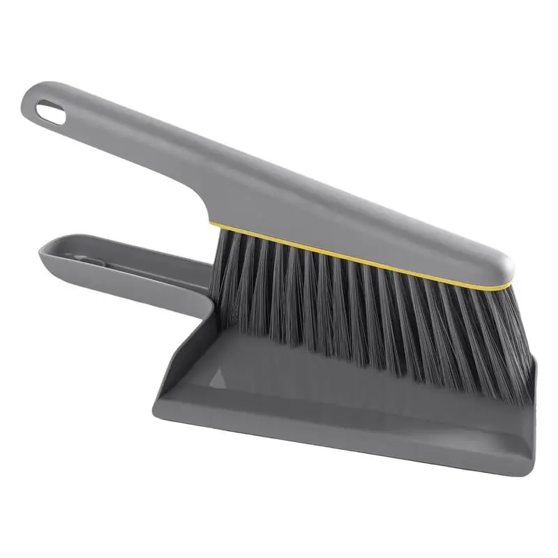 

New Dustpan And Small Broom Set Household Mini Desktop Dust Soft Brush Bed Cleaning Brush Window For Kitchen Office Room Broom