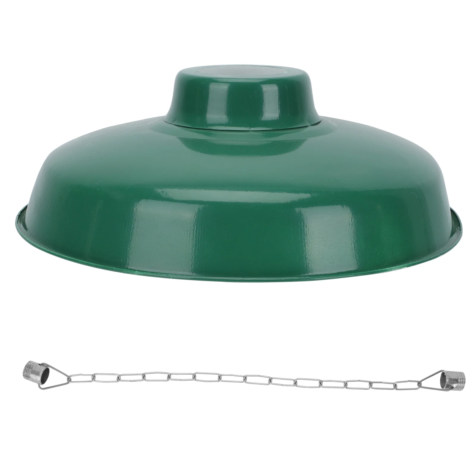 

Vintage Green Lampshade Style Enamel Decor Light Dust Cover Hanging Ceiling Wall Lights Pendant Household Protector Fan