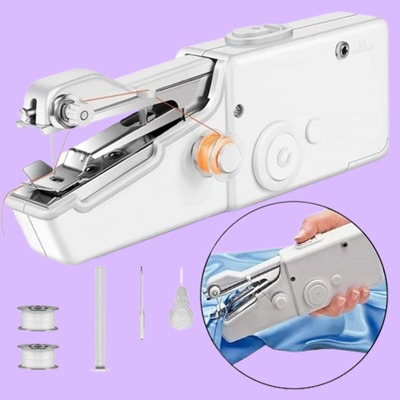 Handy Sewing Machine Kids Multifunction Electronic Mini Portable