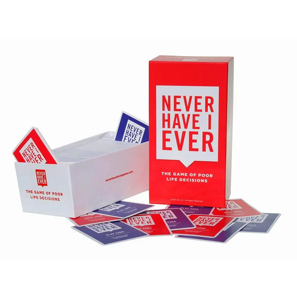 Never Have I Ever -- Outrageous And Strategic New Card Game To Play With  Your Friends! Best For Parties, Game Nights - Chess Games - AliExpress