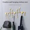 Luxury Fitting Room Coat Hooks For Wall Nordic Style Door Key Hat Hanger Rack Storage Iron Wall Hanging Hook Home Entrance Decor 4
