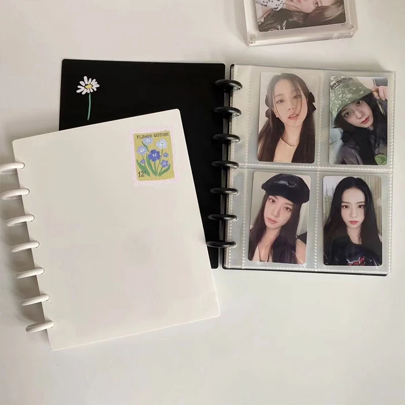 Kpop Photocard Binder Large Capacity Idol Cards Collect Book Photo Album Loose-leaf Binder School Stationery photo album photo card holder trading card binder photocard holder photocards collection