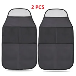 Children's Car Seat Back Protector - Anti - Mud & Dirt Kick Mat Cover (2 Pcs)