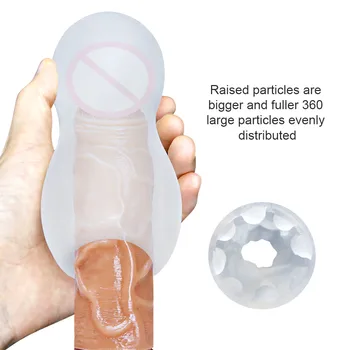 Male Masturbators Cup Silicone Sex Toys Realistic Oral Vagina Pussy Sucking Machine for Men 18+ Orgasm Gay Adult Sex Products 4