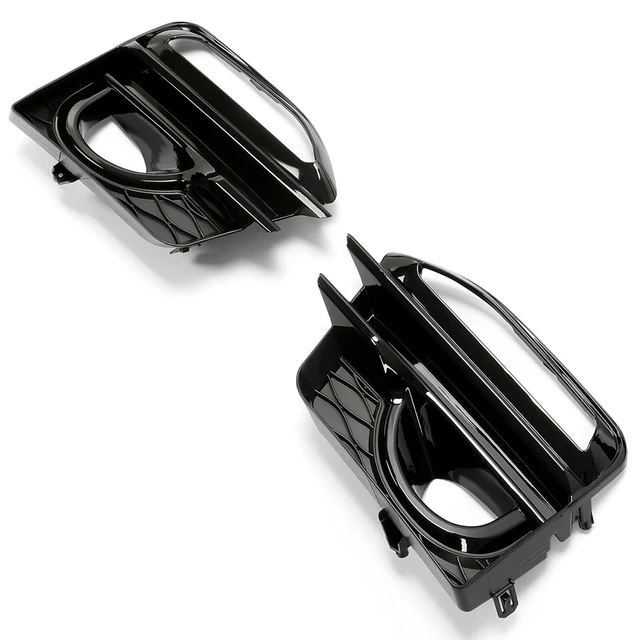 Car Front Fog Light Lamp Cover Grill Grille Fog Lamp Frame Cover Trim for Infinitis Q50 Sport 2014-2017 Driving Fog Lamp Cover