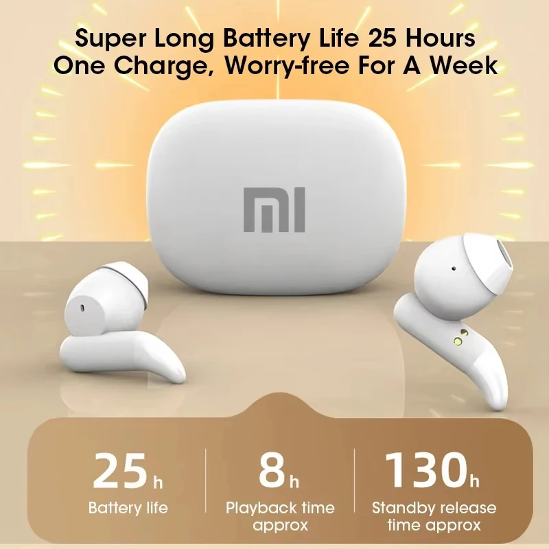 Xiaomi C27 Mini Wireless Bluetooth Earbuds TWS Earphones Sleep Invisible Gaming Sport HiFi Stereo Sound Music Headphones