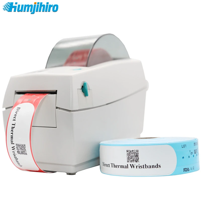 Thermal Printer Mini Portable Wristband Barcode Label Hospital Medical ID  Wristband Thermal Barcode Label Printer AliExpress