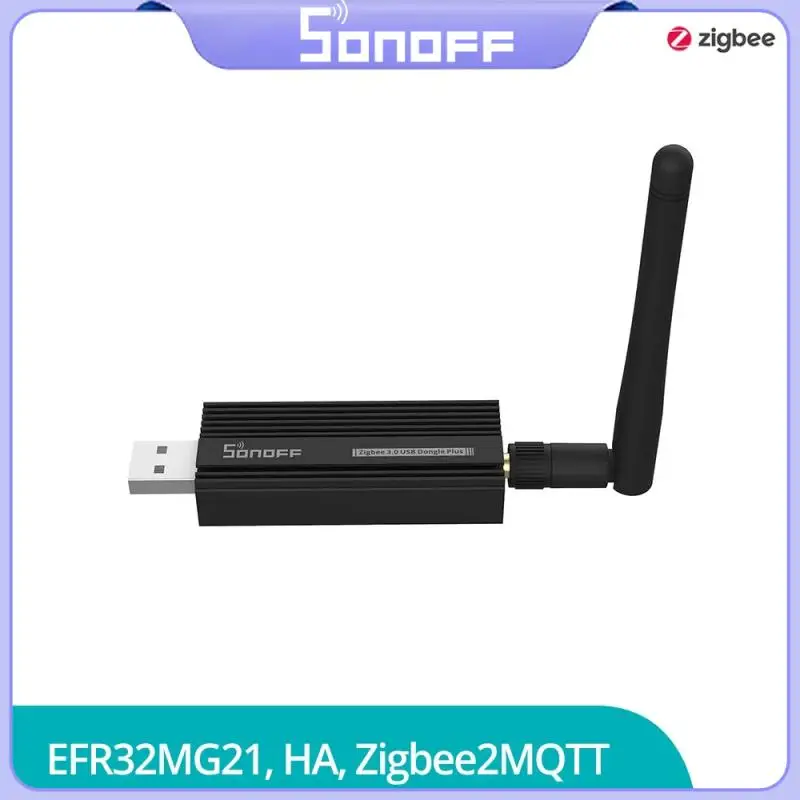 

SONOFF ZB Dongle-E ZigBee 3.0 Wireless USB Dongle Plus Zigbee Gateway Analyzer ZHA Zigbee2MQTT Pre-Flashed As ZigBee Router