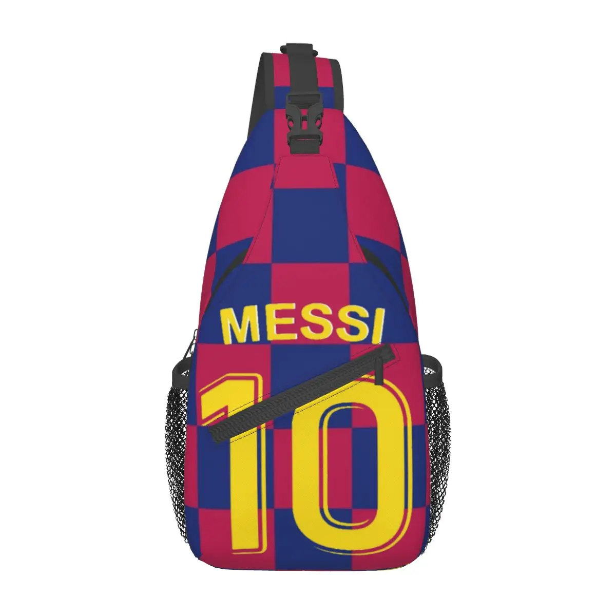 

Argentina Number 10 Football Crossbody Sling Bags Small Chest Bag Messi Shoulder Backpack Daypack for Hiking Camping Bookbag