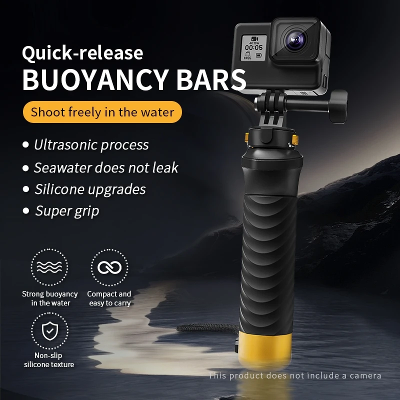 PULUZ Quick Release Floating Handle Hand Grip For GoPro