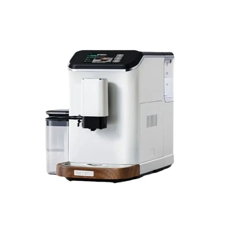 Automatic Coffee Maker Office Color Screen Coarse and Fine Adjustment Height Adjustment Self-cleaning Home Espresso Machine