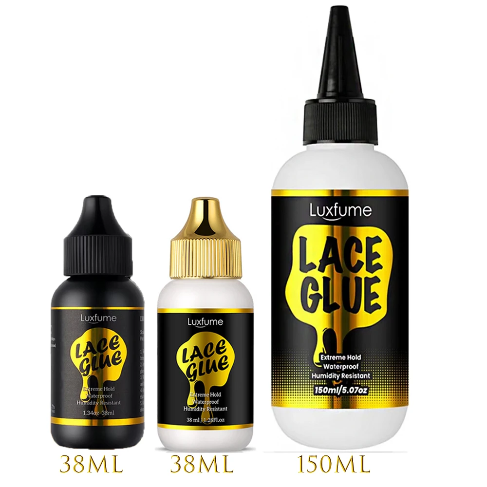 กาวติดวิกผมแบบเจล 38 มล./150 มล. กาวติดผมกันน้ำ ใช้ได้ทั้งชายและหญิง ทนทาน สำหรับอุปกรณ์เสริมผมทุกชนิด 1