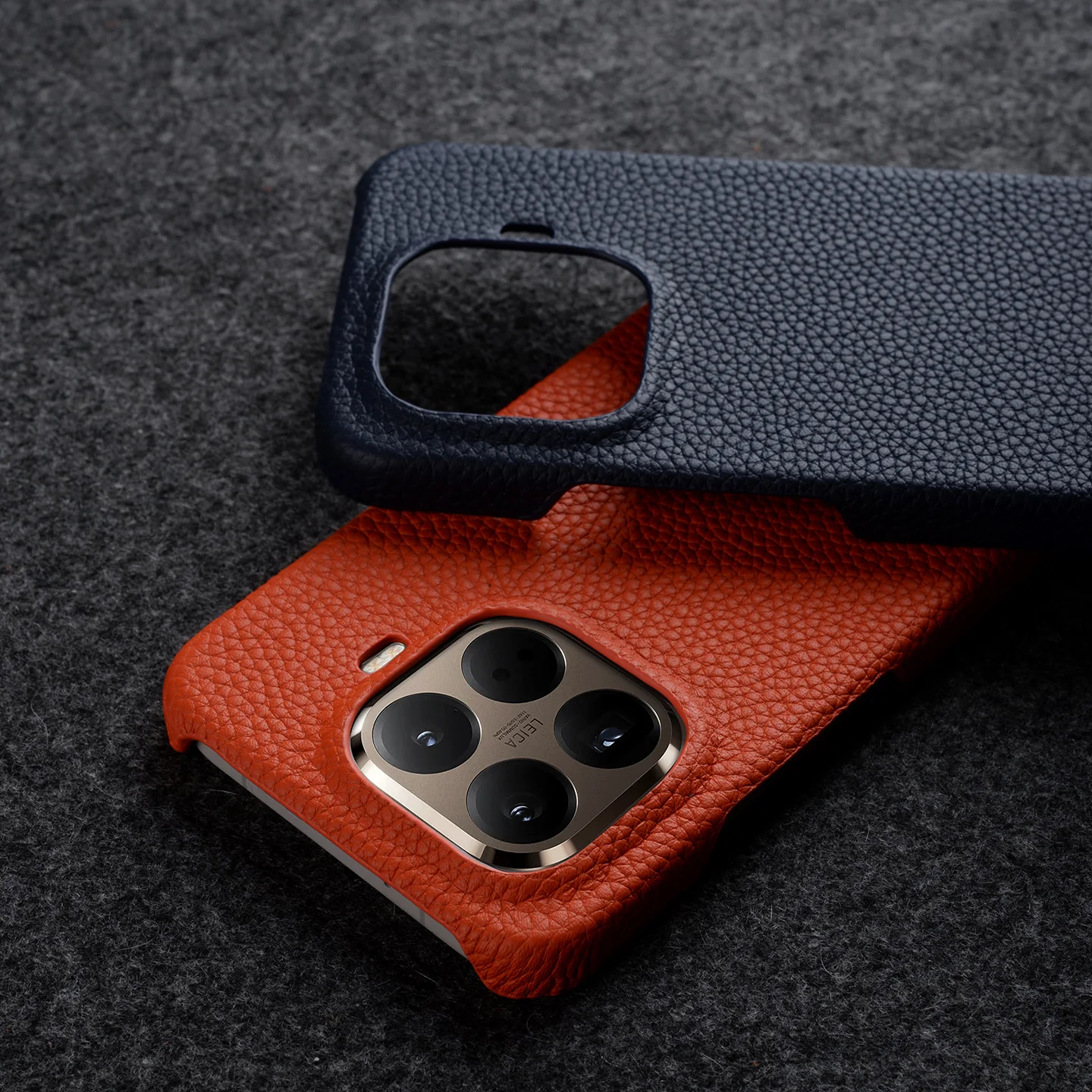 Melkco Genuine Cowhide Leather Lichee Pattern Mobile Phone Case