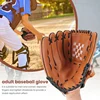Sports 2 Colors Baseball Glove Softball Right Hand For Adult Train 5