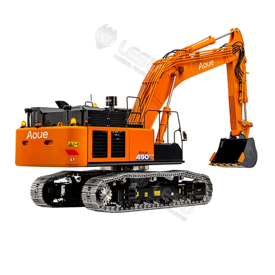 本格ラジコン油圧ショベルカー LESU 490 油圧式RCショベルカー 1/14 クローラー式RCショベルカー 金属