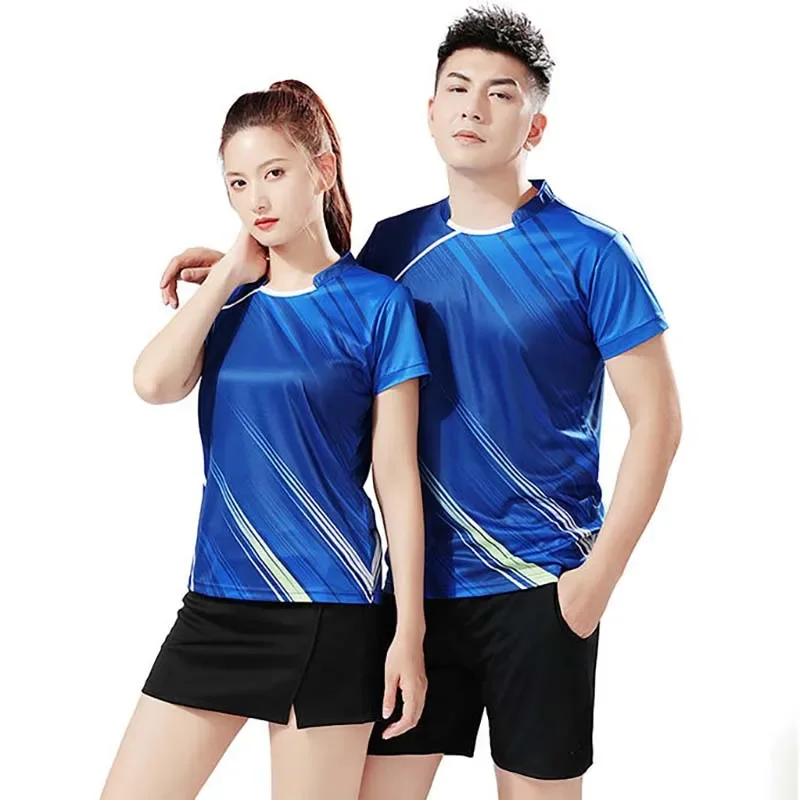 Tennis Shirts Men Women short sleeve golf badminton table tennis Shirt sportswear Ping Pong Jerseys